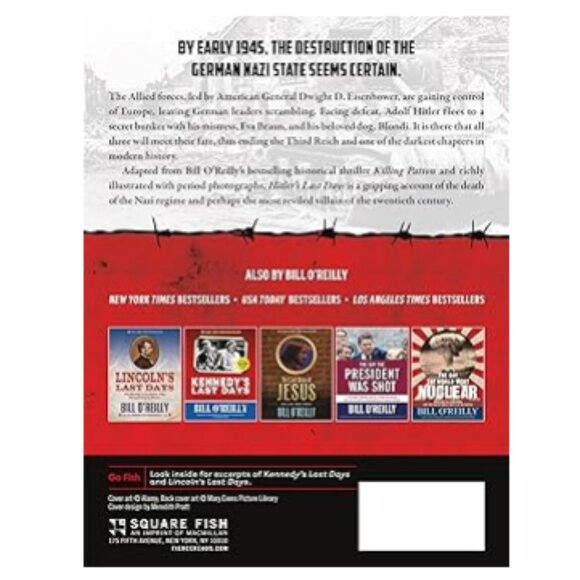 Hitler's Last Days: The Death of the Nazi Regime and the World's...O'Reilly NEW - Picture 7 of 7